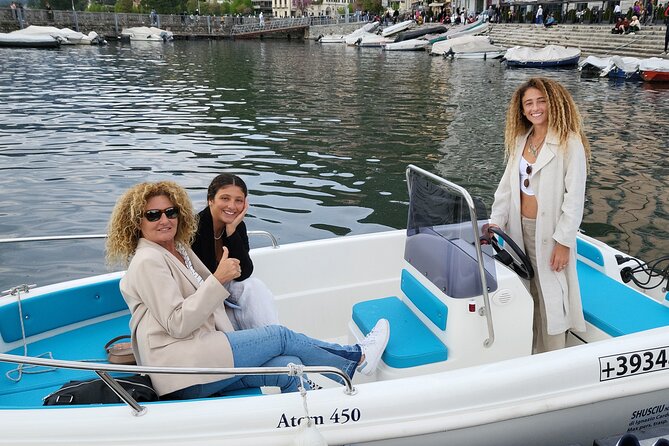 License Free Boat Rental 40hp - Lake Como - Timing Your 1 to 3 Hours: Choose What You Want to Optimize