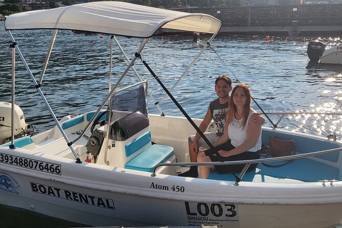 License Free Boat Rental 40hp - Lake Como - On-Board Comfort: Bring Snacks, Enjoy the Pace