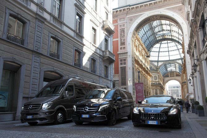 LINATE - MILANO airport transfer - The ride: luxury vehicle, luggage help, and small-group comfort