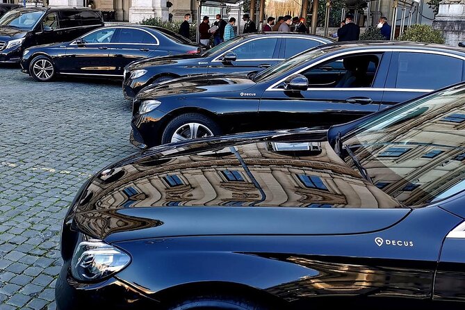 Luxury private transfer Linate airport to Malpensa airport - Cars and Luggage Rules: Sedan vs Minivan