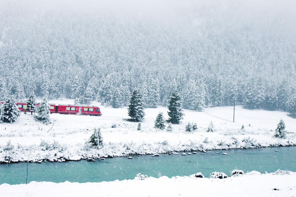 Milan: Bernina and Glacier Train Tickets & Sankt Moritz Tour - Bernina Red train: why this ride is worth building a whole day around