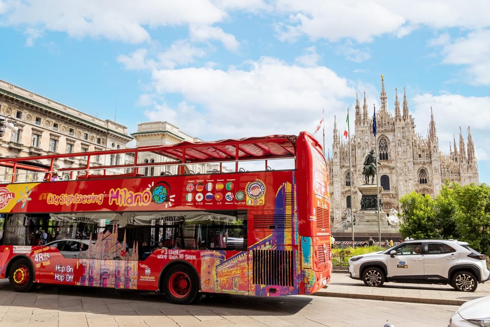 Milan: City Sightseeing Hop-On Hop-Off Bus with Audio Guide - Panoramic Milan without the constant uphill walking