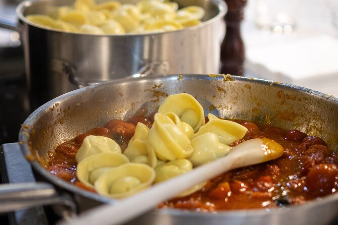 Milan Culinary Experience: Pasta & Gelato or Tiramisù Class - Sauces, cheese fondue, and the wine-lunch pairing