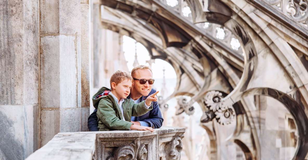 Milan: Duomo & Gelato. Private Family Tour Designed for Kids - Duomo Cathedral and the rooftop terrace: skip the line and get the views