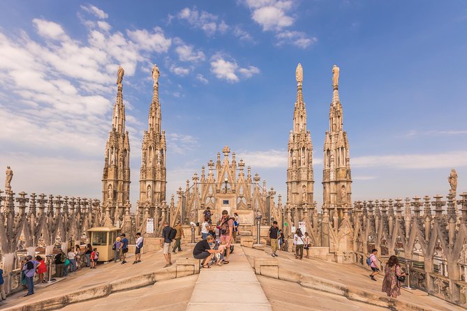 Milan Duomo Rooftop Terrace Guided Tour - Mondadori Meeting Point and Skip-the-Line Lift Details