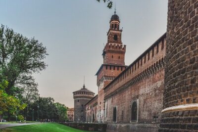 Milan Duomo, Sforza Castle and Pieta Guided Tour with Tickets - Castello Sforzesco Courtyards: Where the Castle Feels Calm