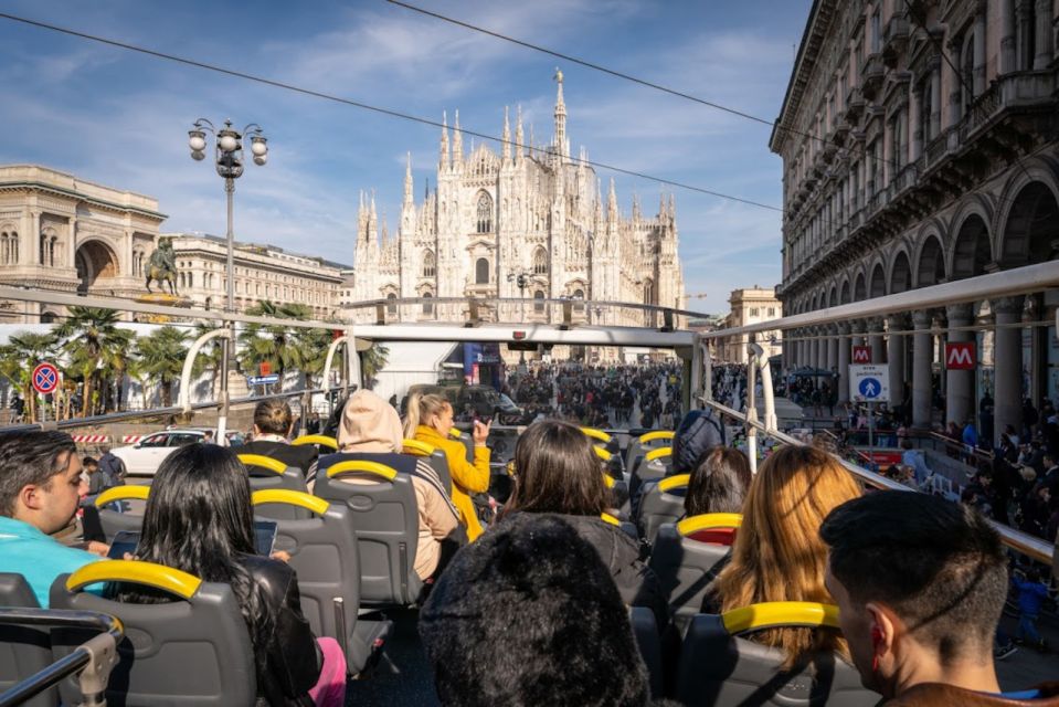 Milan: Gray Line Milan Open Tour Hop-On Hop-Off Bus Tour - Two Color Routes to Match Your Time: Fashion, Design & Leisure vs. Milan Highlights