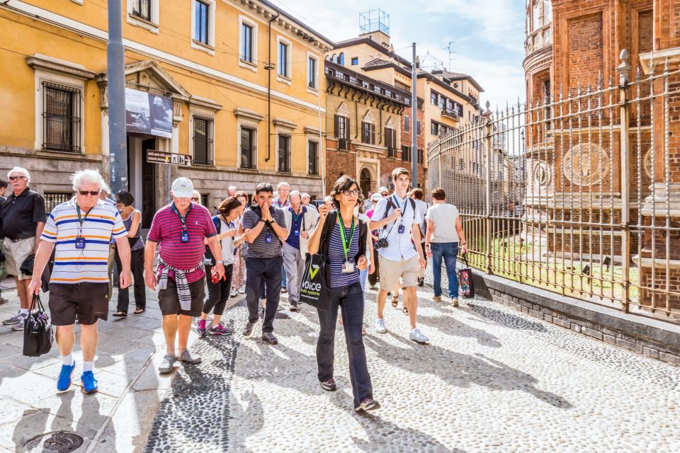 Milan: Guided Walking Tour & Last Supper Visit with Ticket - Walking Milan’s Renaissance Spine: Santa Maria delle Grazie to Sforza Castle