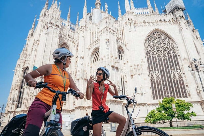 Milan: Highlights and Hidden Gems E-Bike Tour - Navigli district vibes: canals, aperitifs, and a different Milan mood