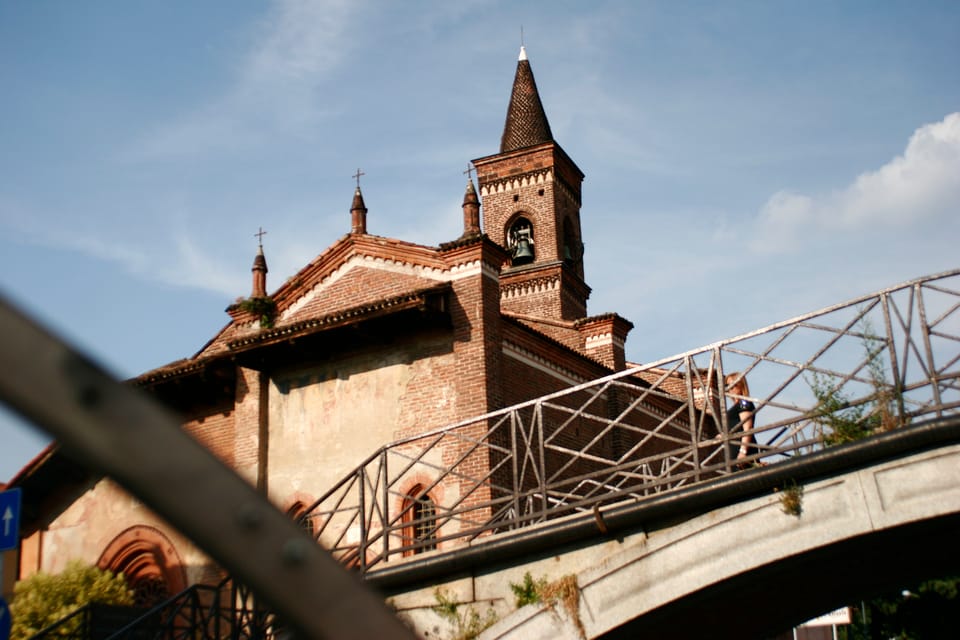 Milan: Navigli District Guided Canal Cruise - The route: Naviglio Grande, Naviglio Pavese, and passing Darsena’s mooring