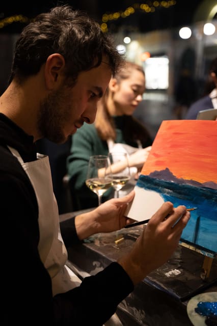 Milan: Paint 'n Sip Class - What’s included: you don’t need to bring art supplies
