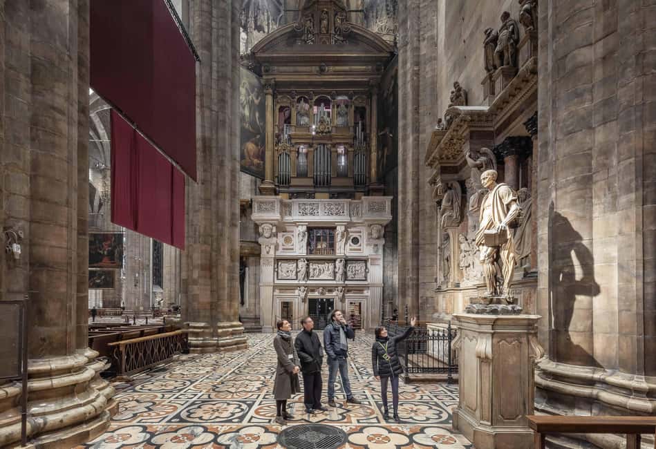Milan: Private City Tour With Milan Cathedral & Terraces - Duomo time with an official guide: the marble, the meaning, the details