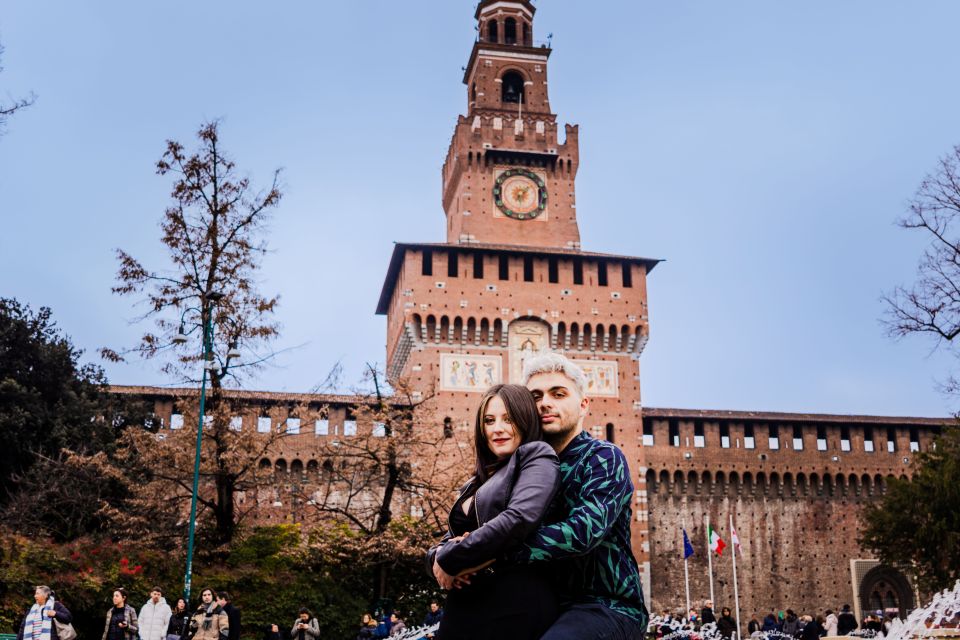 Milan: Professional Photoshoot Outside Sforza Castle - Why Sforza Castle makes a great photo backdrop