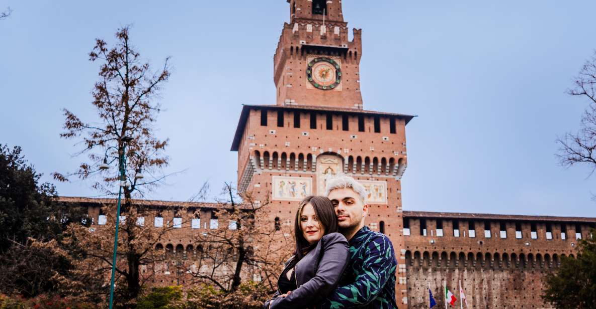 Milan: Professional Photoshoot Outside Sforza Castle - Meet at the Piazza Castello Fountain: what to do before the shutter