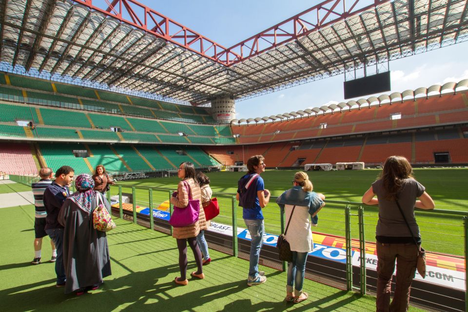 Milan: San Siro Stadium Entry Ticket and Optional Bus Ticket - Locker-room and pitch-side moments (with a key limit)