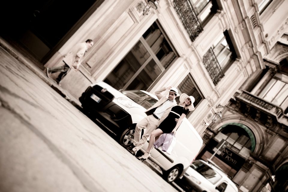 Milan: Slow Tour by Vintage Red Fiat 500 (1 hour, 1 stop) - The 1-hour route philosophy: major sights, then relaxed photo time