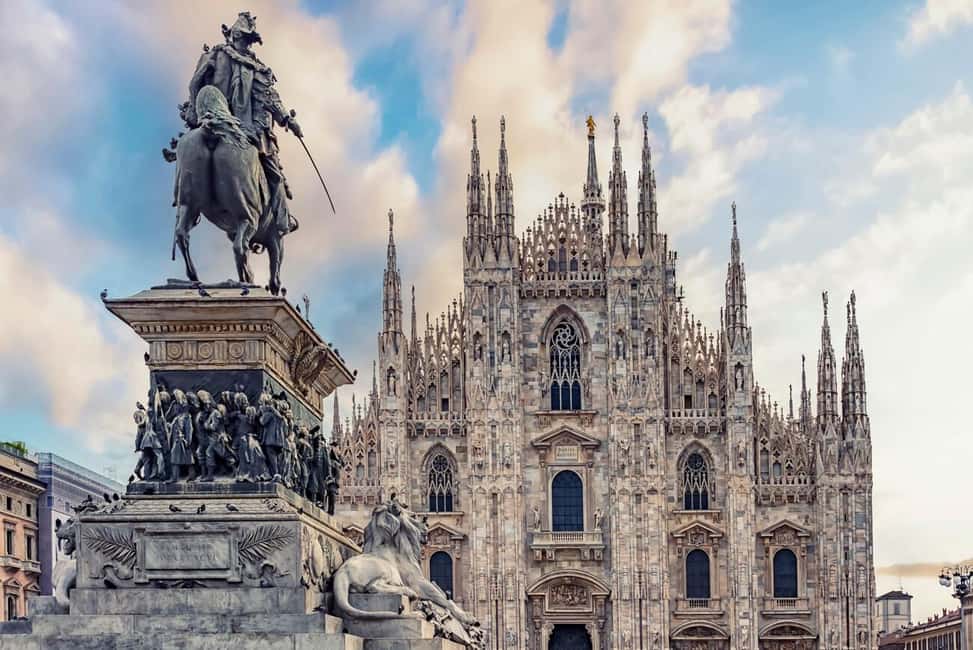 Milan Small Group: Duomo & Rooftop, Castle, Gelato Tasting - Sforza Castle: fortifications, views, and the walk toward Sempione Park