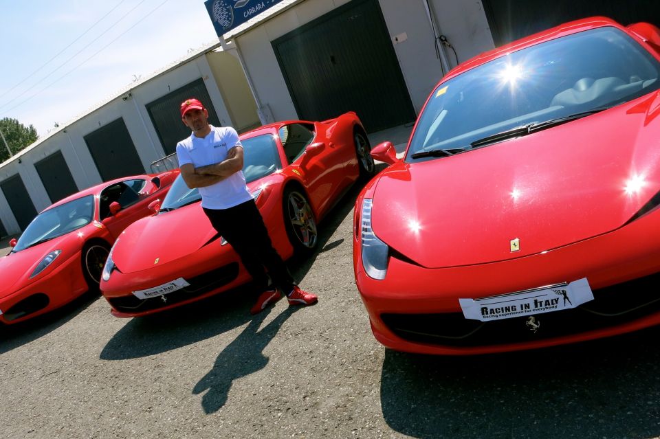 Milan: Test Drive a Ferrari 458 on a Race Track with Video - The 3-Lap Ferrari 458 Thrill: 570Hp, Real Braking, Real Lines
