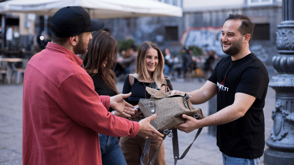 Milan: Treasure Hunt & Walking Tour - Meeting at The Impossible Society and what’s in your game bag