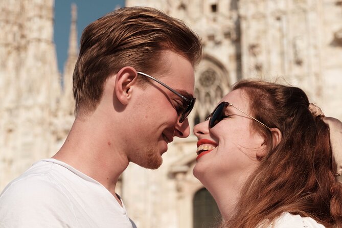 One hour of photo shooting in the center of Milan - What you get back: 100–300 photos plus 10 Lightroom edits