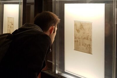 Pinacoteca Ambrosiana and da Vinci's Codex Atlanticus admission in Milan - The da Vinci part: why “limited pages” can still be worth it