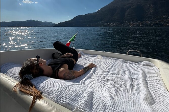 Private Boat Tour on Lake Como with Exclusive Sport Cruiser - Getting on board: Lungo Lario Trieste 28 and pickup reality