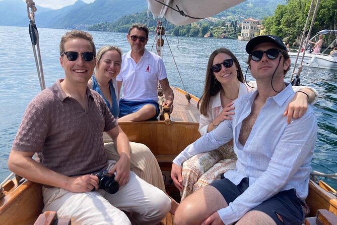 Private Guided Sailing Boat Tour on Lake Como with Aperitif - Captain Tiziano and guide Roberta: what the “private” part really means