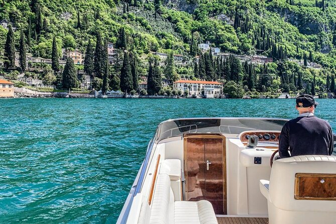 Private guided speedboat cruise on Lake Como from 1H to 4H - Tremezzina to Menaggio and Bellagio: the lake’s two-branch moment