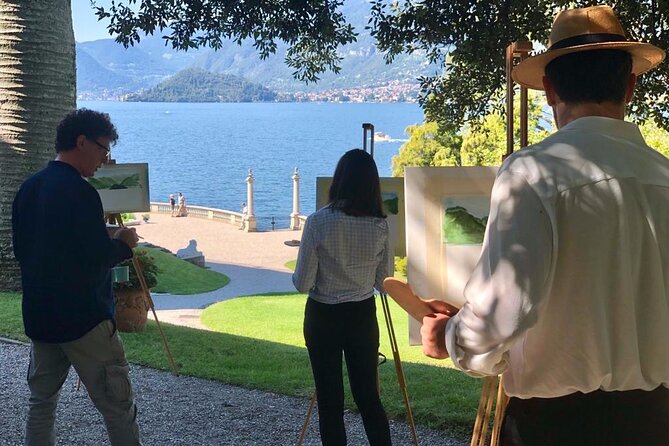 Private painting class on Lake Como shores Bellagio - What to Wear and Bring for a Lakeside Painting Session