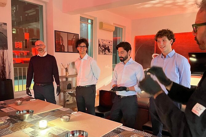 Rockin kitchen : Fresh Pasta lesson with Music Aperitif Dinner - A Milan food night that turns cooking into a show