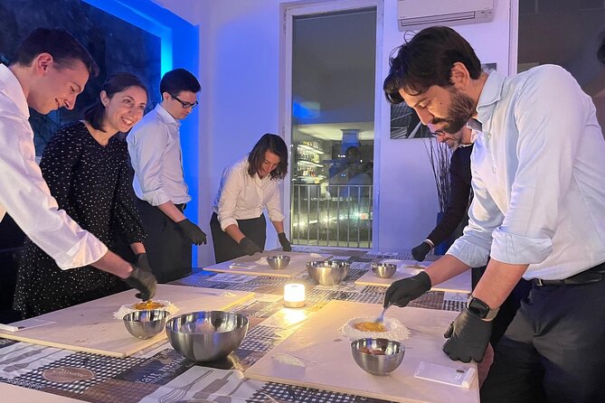 Rockin kitchen : Fresh Pasta lesson with Music Aperitif Dinner - The aperitivo break: piadina romagnola with wine before pasta