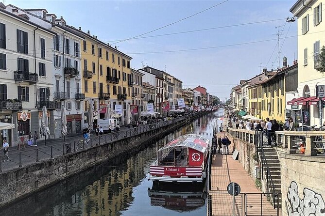 Sunset Navigli Boat Tour in Milan with Optional Aperitivo - Getting On and Off: The Meeting Point That Matters