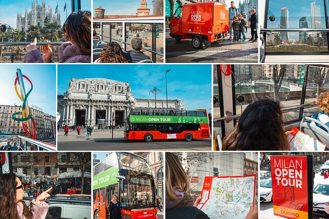 Tour of Milan by open bus, valid for 3 days - Open-Top Panoramic Ride: Weather, Views, and Comfort